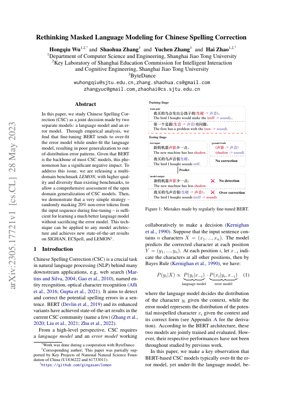 PDF Document Cover - Rethinking Masked Language Modeling for Chinese Spelling Correction