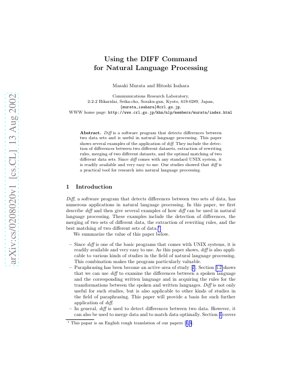 PDF Document Cover - Leveraging the DIFF Command for Advanced Natural Language Processing Tasks